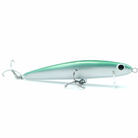 Wobler Szpila 9 cm green/silver