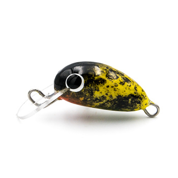 Wobler Osa Kornel Słaby 2,5cm 2,7g DR MARMUR ŻÓŁTY