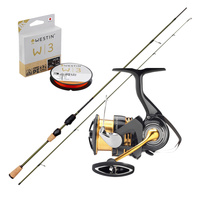 Zestaw Wędka Westin W6 SPOON + Kołowrotek DAIWA 23 Legalis LT2000D(U) + Plecionka Westin W3