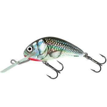 Wobler Salmo Hornet tonący 5cm 8g HOLOGRAPHIC GREY SHINER QHT055