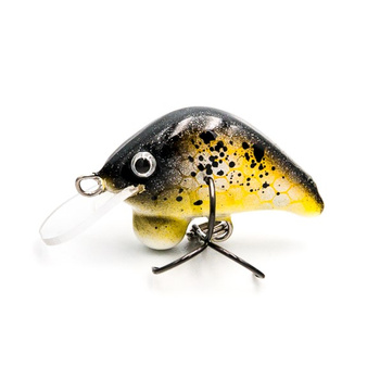 Wobler KillerEGG FAT II 2,5cm 2g  black yellow