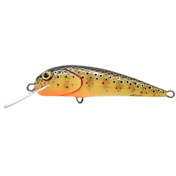 Wobler Trociowy Krol 7cm 7g BLACK YELLOW TROUT 103