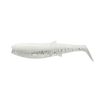Cannibal Shad Savage Gear 10cm 9g WHITE FLASH SVS77107