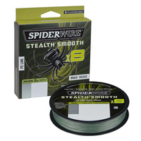 Plecionka SpiderWire Stealth Smooth8 x8 PE Braid 0,11mm 150m 10,3kg MOSS GREEN 1515224