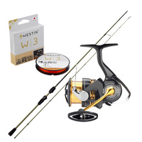 Zestaw Wędka Westin W6 LIGHT SOFTLURE + Kołowrotek DAIWA 23 Legalis LT2000D(U) + Plecionka Westin W3