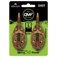 Koszyczek Mikado Quick Method Feeder Shot - rozmiar L 2x40g AMFS-QMF-2L-40B