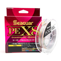 Plecionka Seaguar Grandmax PE X8 150m 0.8PE 0,148mm 8,2kg COLOR
