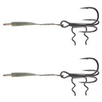 Dozbrojka Daiwa Prorex Head & Tail Stinger S #1/0 2szt. - op 15419-310