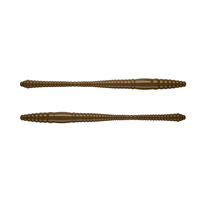 Libra Lures Dying Worm 70 7cm 1g No Scent 038 BROWN 15szt