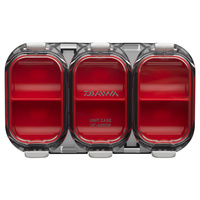 Pudełko Daiwa Box WP 6 Komorowe 11x6,5x1,8cm RED SMOKE 14413-605