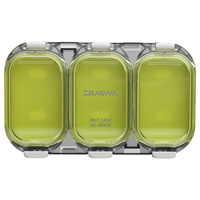 Pudełko Daiwa Box WP 3 Komorowe 11x6,5x1,3cm GREEN SMOKE 14413-300