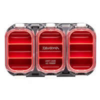 Pudełko Daiwa Box WP 9 Komorowe 11x6,5x1,8cm RED SMOKE 14413-905