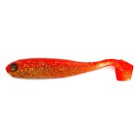 Przynęta japońska Adusta Penta Shad 3" 7.5cm 4.5g kolor 116 RED GOLDEN SHAD PS3-116