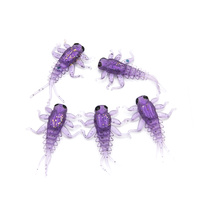 Fishchaser Microlarvae jętka 2,7cm 1g VIOLET AND PEPPER 5szt.