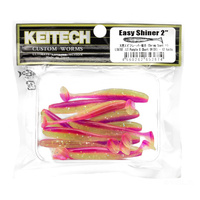Keitech Easy Shiner 2'' 5cm 1g LT#70T LT PURPLE X CHART UV (DI) 12szt - op.