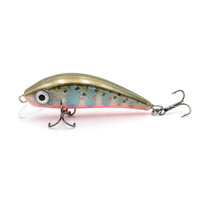 Wobler pstrągowy twitchbait 5,5cm 5g Green pink