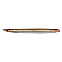3D Linethru Sandeel Savage Gear 13,5cm 23g Sinking BROWN COPPER RED DOTS 1610622