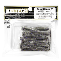 Keitech Easy Shiner 2'' 5cm 1g LT#39T SMOKE SHINER 12szt - op