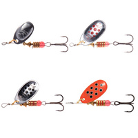 Zestaw błystek obrotowych na szczupaka Mikado BLASTER 4szt