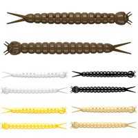 Libra Lures Slight Worm 38mm Kolor NATURAL NS MIX 15szt.