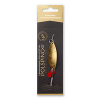 Błystka wahadłowa Polsping ALGA 3 czysty mosiądz 33g  BWA03MM