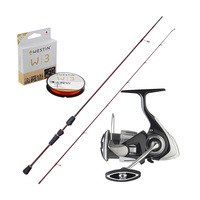 Zestaw Wędka Westin W6 STREETSTICK + Kołowrotek DAIWA 23 Lexa LT2500S + Plecionka Westin W3