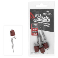Wkręt do Przynęt Mikado Jaws Quick Change Spiral 6cm 15g 3szt