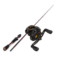 Zestaw Wędka Castingowa Westin W6 VERTICAL JIGGING-T 6'4"/190cm 3XH 38-86g 1+1 + Multiplikator Westin W6-BC 201 MSG 7.3:1 LH STEALTH GOLD 10+1BB