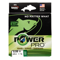 Plecionka Power Pro 0,08mm 275m 4kg/9lb MOSS GREEN PPBI27508MG