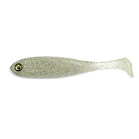 Przynęta japońska Adusta Penta Shad 3" 7.5cm 4.5g kolor 013 CLEAR SILVER GLITTER S PS3-013