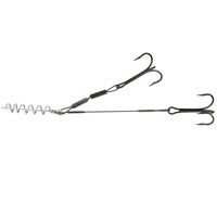 Dozbrojka Mikado Jaws stalowa podwójna 10cm #1/0 1szt HDJ02-10-24