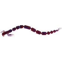 BloodTeez Worm Westin 7,5cm 1g INDIGO UV RED 6szt. P225-989-216