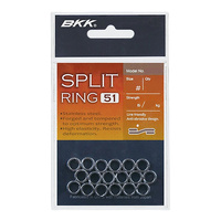Kółka Łącznikowe BKK Split Ring-51 #4 18szt D-SP-1013