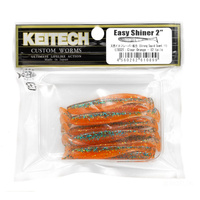 Keitech Easy Shiner 2'' 5cm 1g LT#32T CLEAR ORANGE 12szt - op.
