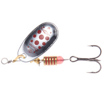 Błystka obrotowa Mikado BLASTER nr 2  4g  SREBRNA 10 PMB-OBL-2S-10