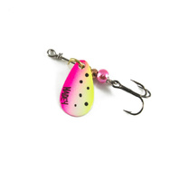 Błystka obrotowa Madey Yumi 1.2g PINK TROUT roz. 0