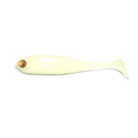 Przynęta japońska Adusta Penta Shad 3" 7.5cm 4.5g kolor 001 WHITE GLOW PS3-001