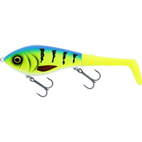 Westin Swim Tail 12cm 68g Sinking STRIPED BLUEGRASS 1 Body 2 Tails P230-1026-226