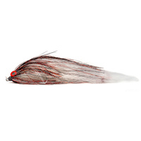 Streamer Szczupakowy Robfish 25cm 10g WHITE RED FLASH