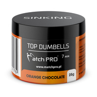 Dumbellsy MatchPro Top Dumbells 7mm 25g ORANGE CHOCOLATE 979237