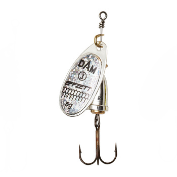 Błystka obrotowa DAM Effzett Executor Spinner #1 3g REFLEX SILVER 60471
