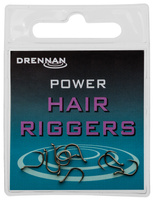 Haczyki Drennan Power Hair Rigger bezzadziorowe #10 10 szt. HEPHR010