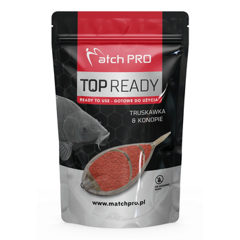 Zanęta MatchPro Top Ready 700g TRUSKAWKA & KONOPIE 960402