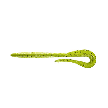 Libra Lures Bass Crazy Twist Tail Worm 14cm 6,7g 006 HOT YELLOW WITH BLACK PEPPER 8szt