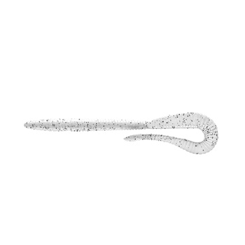 Libra Lures Bass Crazy Twist Tail Worm 14cm 6,7g 004 SILVER PEARL WITH BLACK SILVER & PEPPER 8szt