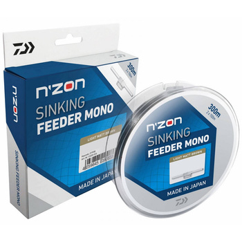 Żyłka Daiwa N'ZON Sinking Feeder Mono 0,26mm 300m MATT BROWN 12405-026