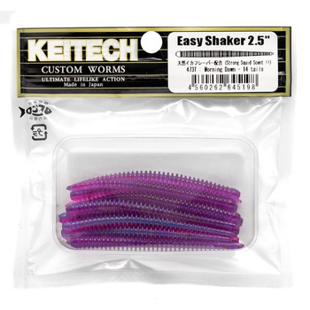 Keitech Easy Shaker 2,5'' 6,3cm 0,7g 473T MORNING DAWN 14szt op.