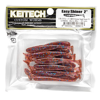 Keitech Easy Shiner 2'' 5cm 1g LT#29S BERRY MIX 12szt - op