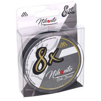 Plecionka Mikado Nihonto OCTA BRAID 150m 0.12mm 8.9kg BLACK Z24B-012