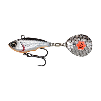 Fat Tail Spin (NL) Savage Gear 5,5cm 6,5g Sinking DIRTY SILVER 77047